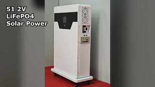 51,2 V LiFePO4-batterij 200 Ah 300 Ah zonne-opslag