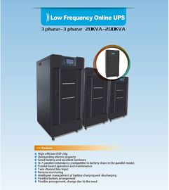 Low Frequency Three Phase Online Ups , Online Double Conversion Ups With LCD Display