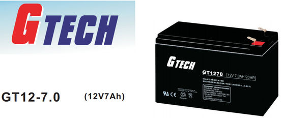Non Spillable 7Ah VRLA Regulated Lead Acid Battery