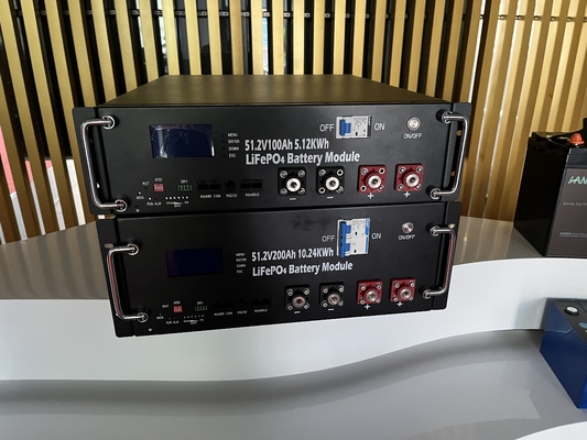 24V Pack Voltage Output Lithium-IJzer-Fosfaatbatterij en langdurige voor thuis energieopslag