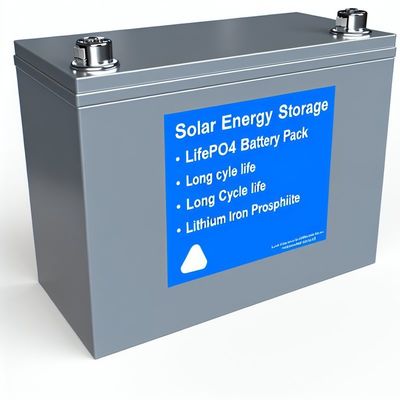 Zonne-energieopslag LiFePO4 batterijpakket met lange levensduur en lithium-ijzerfosfaat