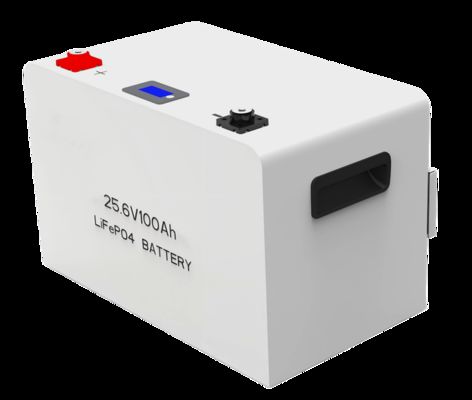 Loodzuurvervanger Lithium IJzerfosfaat batterij 25,6V 100AH