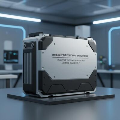 Langdurige EV-lithiumbatterijpakket ontworpen om stabiele stroom te leveren tijdens langere oplaadcycli in elektrische voertuigen