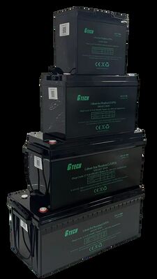 G TECH 12.8V314AH Loodzuurvervanging LiFePO4 Batterij 6000 keer Lange levensduur