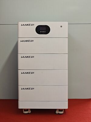 Stapelbare 20,48KWH 51.2V400Ah LiFePO4-batterij met 6000 lange levensduur voor zonne-energieopslag