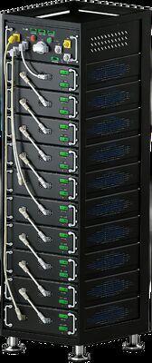 G TECH 512V Hoogspanning 102.4KWH LiFePO4 Batterij met 6000 Lange Levensduur voor Zonne-energie Opslag