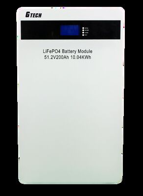 51.2V 200Ah 10KWH ESS LiFePO4-batterij met 6000 lange levensduur voor residentiële zonne-energieopslag