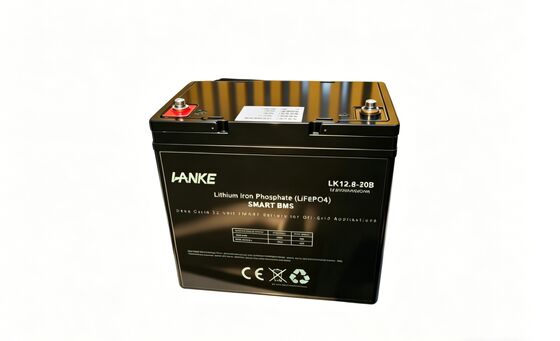 12.8V 20Ah LiFePO4 batterij met 6000 cycli voor loodzuur vervanging