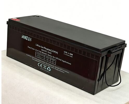 25.6V 200Ah 5KWH LiFePO4 batterij met 6000 cycli voor opslag van zonne-energie