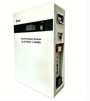 25.6V 100Ah Muurbatterij LiFePO4 voor energieopslag thuis met lange levensduur