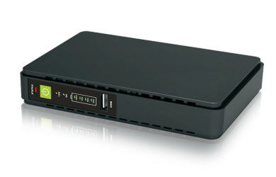 Mini-UPS met DC, USB en POE-uitgangsinterfaces, ingebouwde adapter maakt brede wisselspanning mogelijk