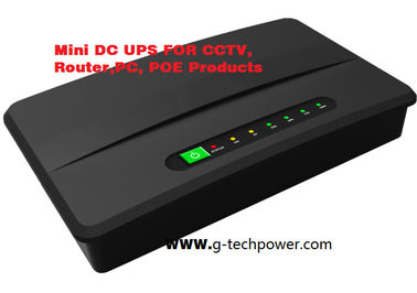 Mini het Lithiumli van Technologie UPS 15W 30W 60W van gelijkstroom G - ionenbatterij voor kabeltelevisie-Router VOIP POE
