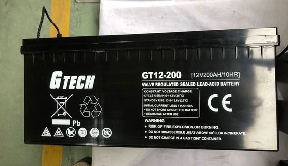 AGM-Separator 6AH UPS VRLA regelde Lood Zure Batterij