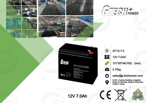 2,05 Kg het type van 12 voltgel lood zure batterij voor zonnestelselsysteem